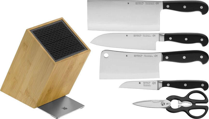 Spitzenclasse Plus Bloc de Couteaux, avec 4 couteaux et ciseaux