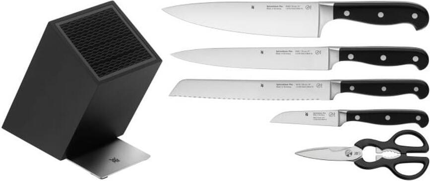 Spitzenklasse Plus Bloc de Couteaux, avec 4 couteaux et ciseaux, Set 6 pièces