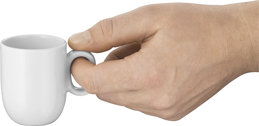 Tazas de espresso Barista, con platillos, 2 unidades