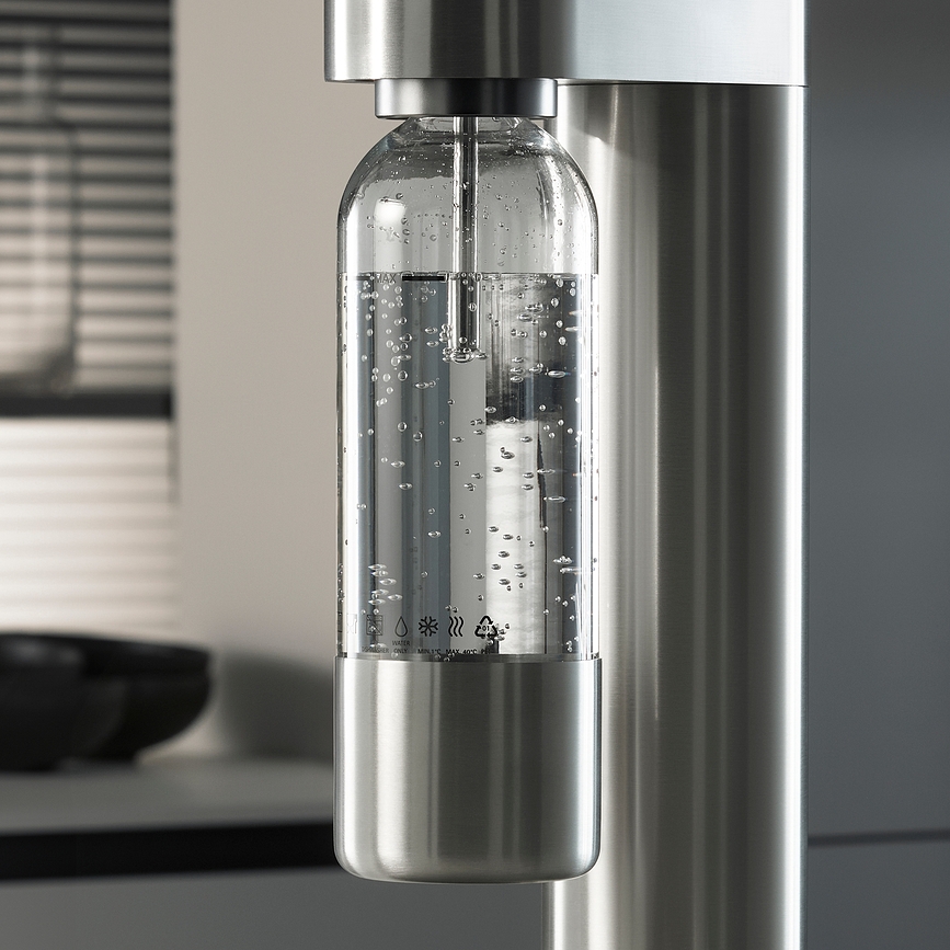 WMF Element One Bouteille pour machine à soda, 850 ml