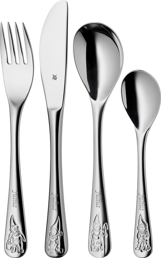 WMF Krasnale Otroški jedilni pribor, 4-delni set