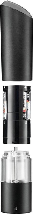 WMF Električni keramični mlinček za sol ali poper, bel