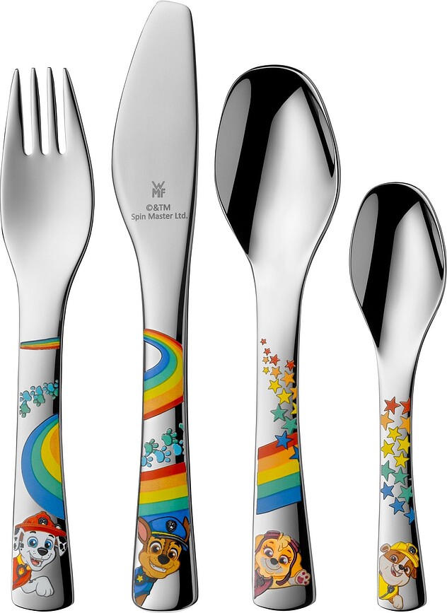 WMF Pat' Patrouille Set de Vaisselle et Couverts pour enfants, Set 6 pièces