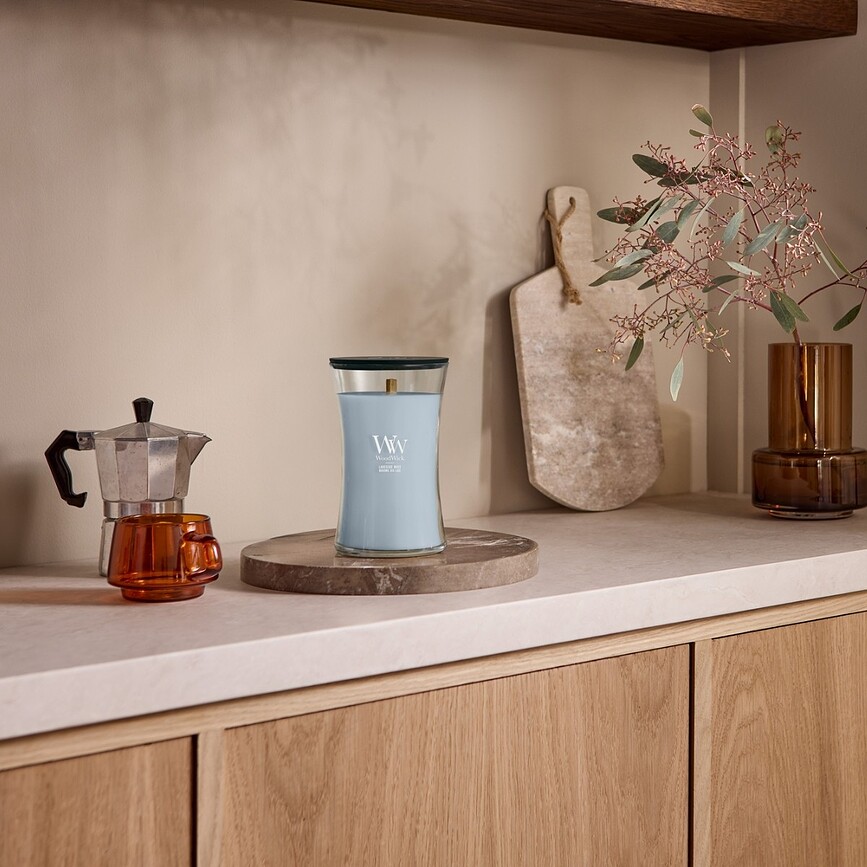 Moyenne bougie WoodWick Core Lakeside Mist
