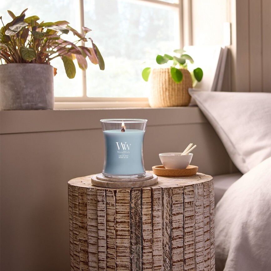 Moyenne bougie WoodWick Core Lakeside Mist