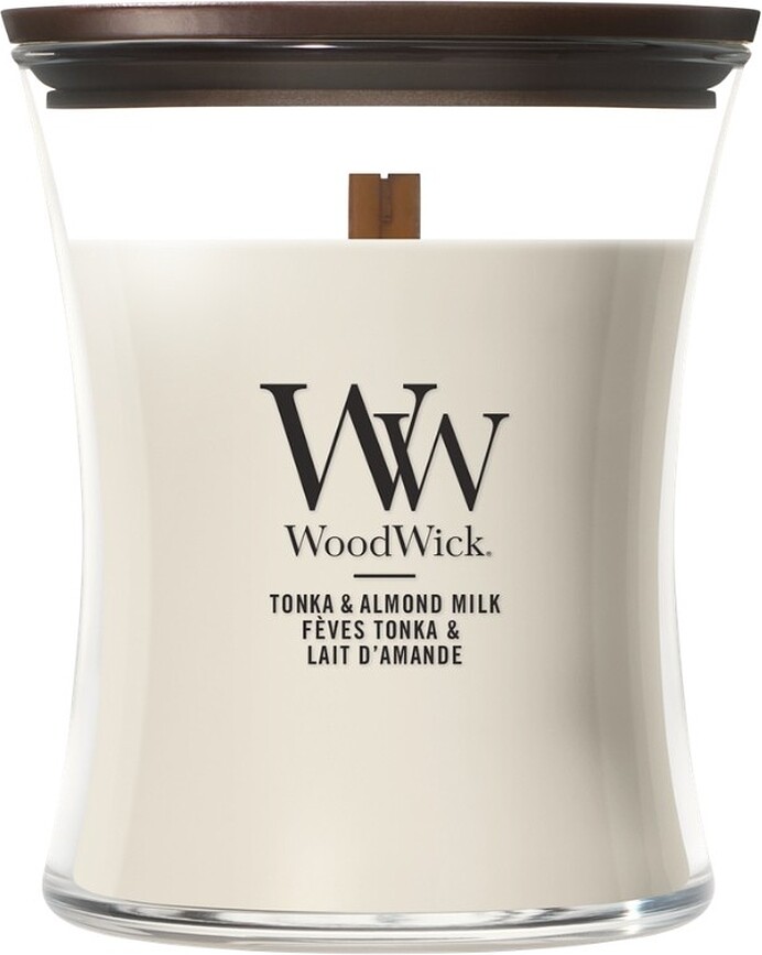 Bougie WoodWick Core Tonka & Almond Milk