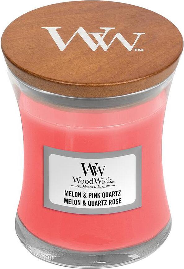 Candela Core WoodWick Melon & Pink Quart piccola