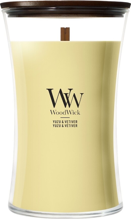 Candela WoodWick Core Yuzu & Vetiver grande