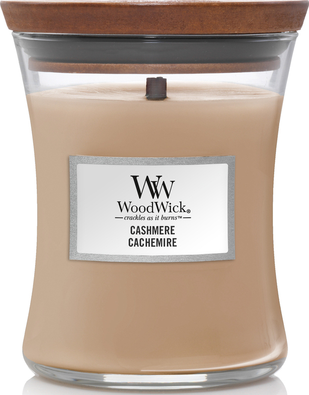 Core WoodWick Cashmere Kerze mittel