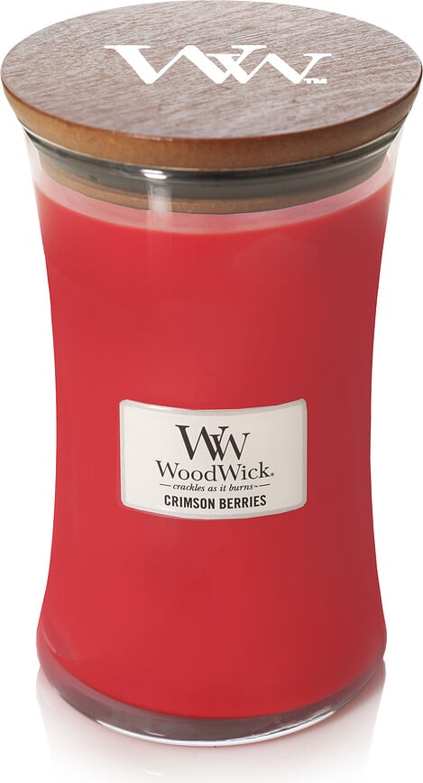 Core WoodWick Crimson Berries Kerze groß