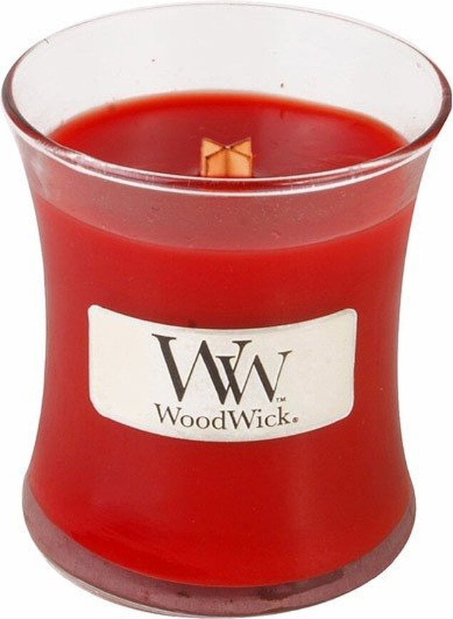 Core WoodWick Currant Kerze klein