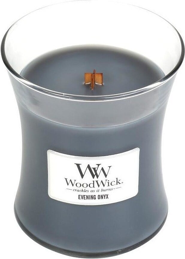 Core WoodWick Evening Onyx Kerze mittel