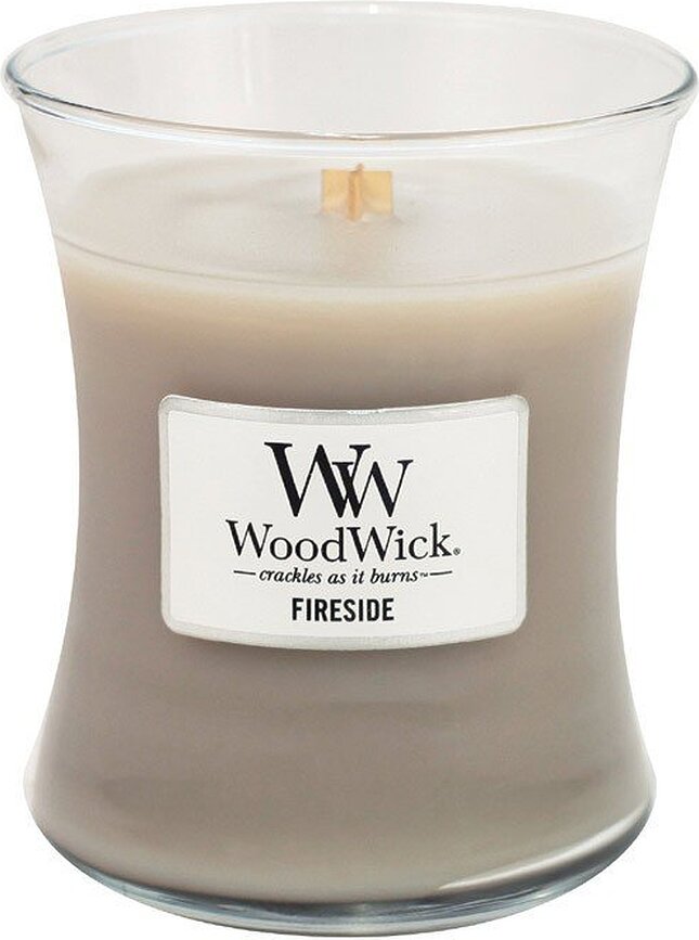 Core WoodWick Fireside Kerze mittel