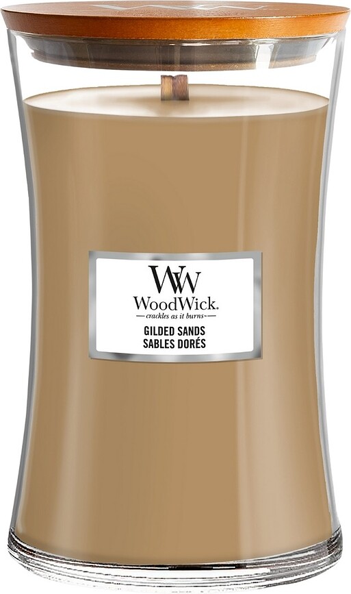 Core WoodWick Gilded Sands Kerze groß