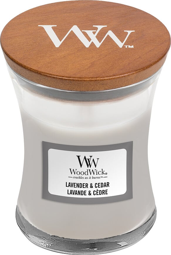 Core WoodWick Lavender & Cedar Kerze