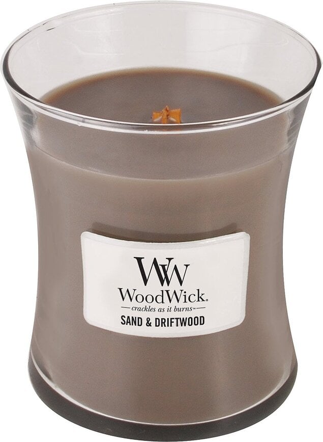 Core WoodWick Sand & Driftwood Kerze