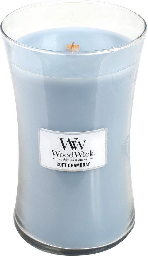 Core WoodWick Soft Chambray Küünal suur