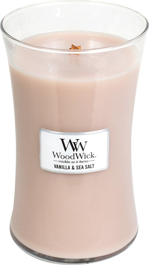 Core WoodWick Vanilla & Sea Salt Kerze groß