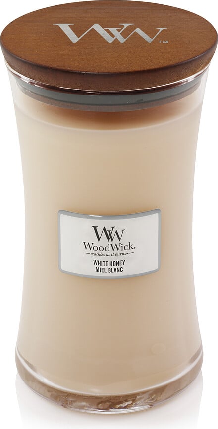 Core WoodWick White Honey Kerze