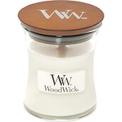 WoodWick Medium Candle - White Teak –