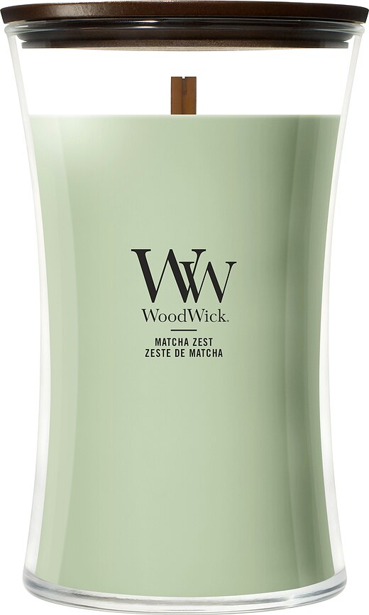 Grande bougie WoodWick Core Matcha Zest