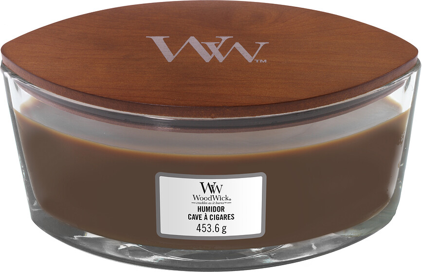 Hearthwick WoodWick Humidor Kerze