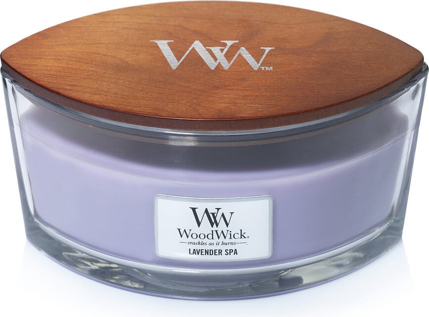 Hearthwick WoodWick Lavender Spa Kerze