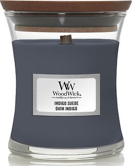 Kaars Core WoodWick Indigo Suede kleine
