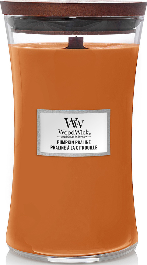 Kaars Core WoodWick Pumpkin Pralin grote