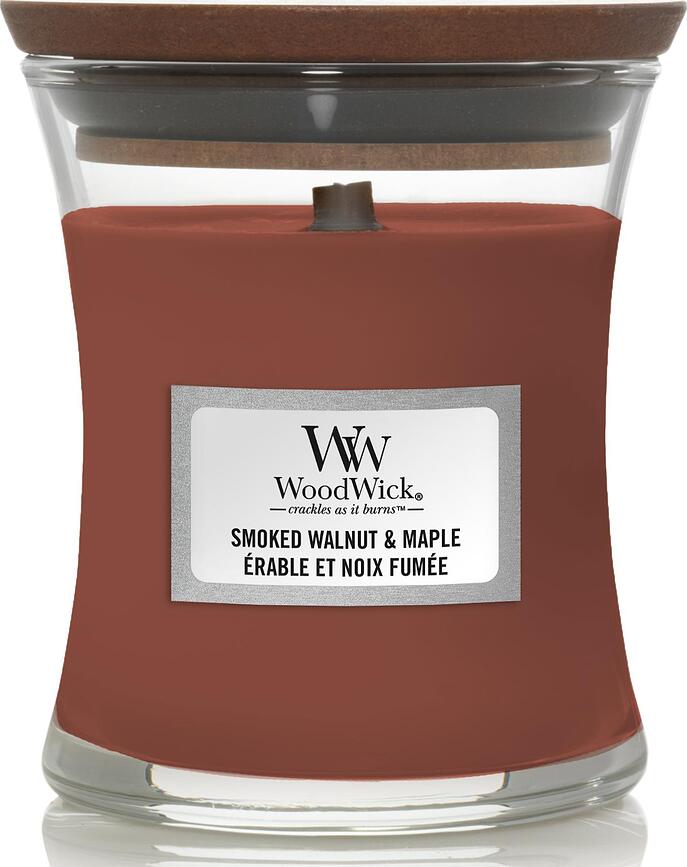 Kaars Core WoodWick Smoked Walnut & Maple kleine