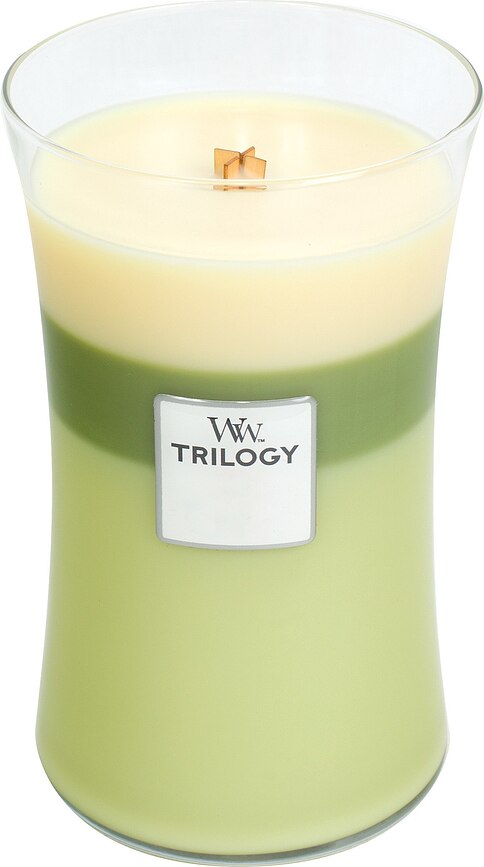 Kaars Trilogy WoodWick Garden Oasis grote