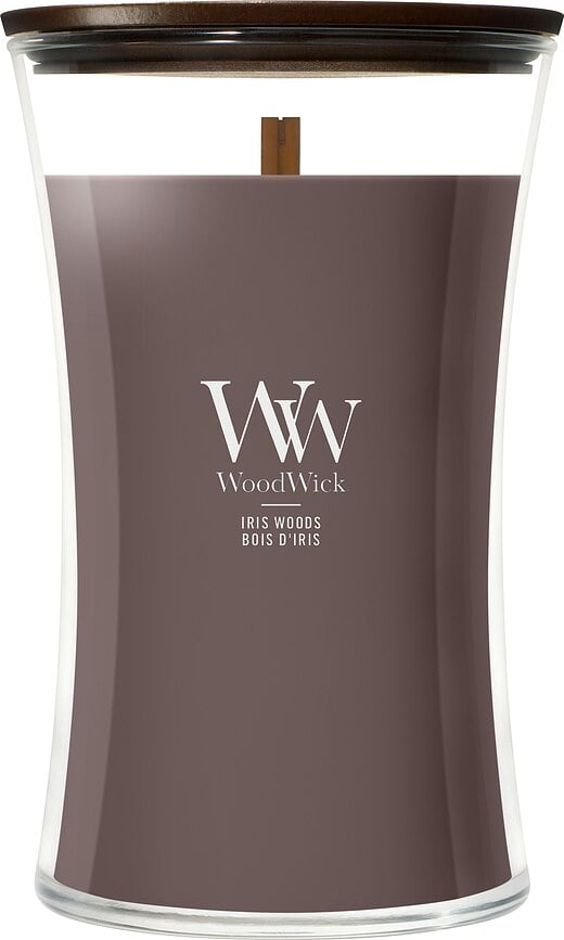Κερί WoodWick Core Iris Woods μεγάλο
