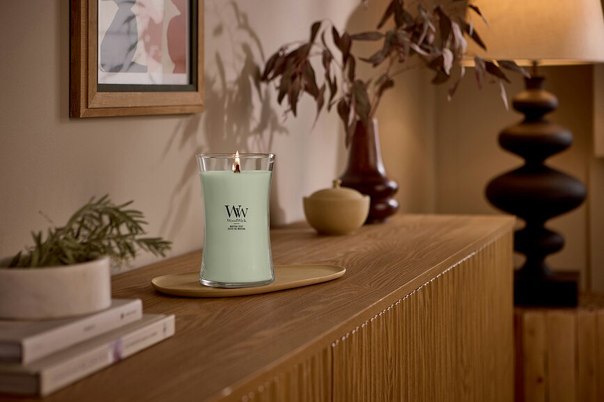 Κερί WoodWick Core Matcha Zest μεσαίο