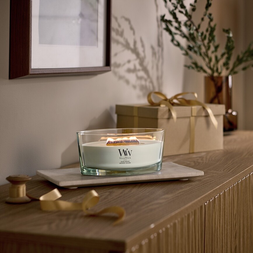 Κερί WoodWick Hearthwick Solar Orchid