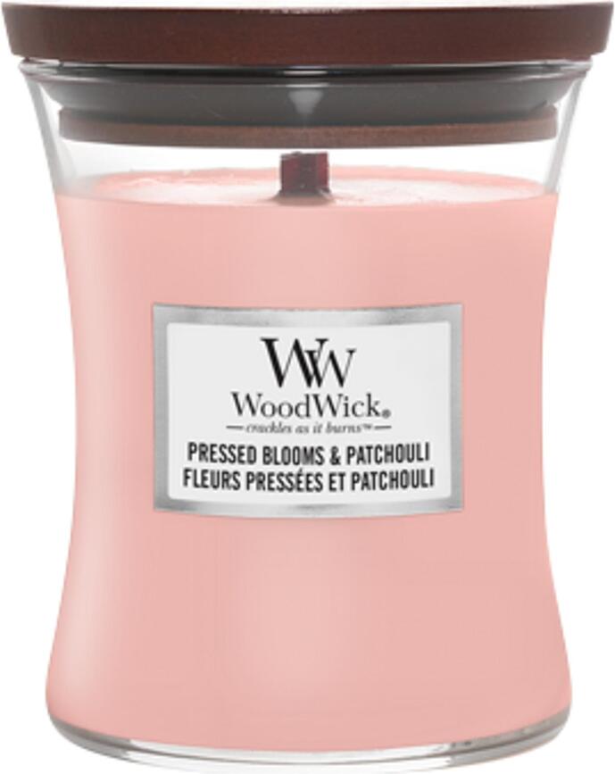 Lumânare Core WoodWick Pressed Blooms & Patchouli