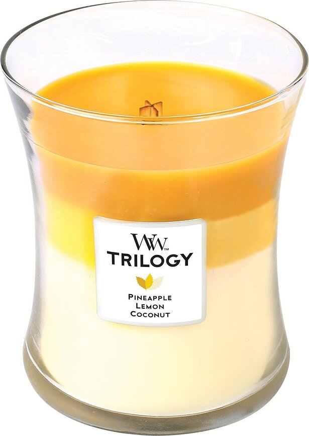 Lumânare Trilogy WoodWick Fruits Of Summer medie