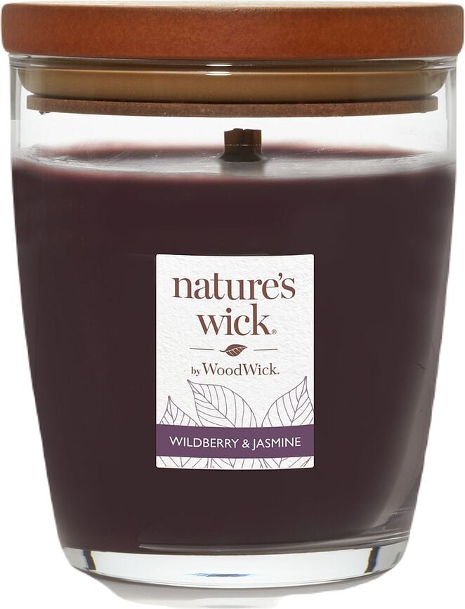 Nature's Wick Wildberry & Jasmine Kerze