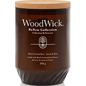 Renew WoodWick Black Currant & Rose Candle large