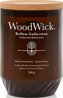 Renew WoodWick Black Currant & Rose Küünal
