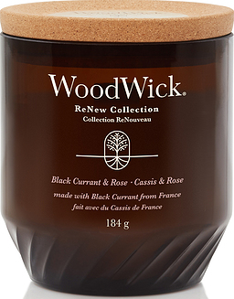 Renew WoodWick Black Currant & Rose Küünal keskmine