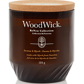 Renew WoodWick Incense & Myrph Kerze mittel