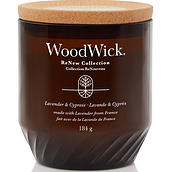 Renew WoodWick Lavender & Cypress Candle medium