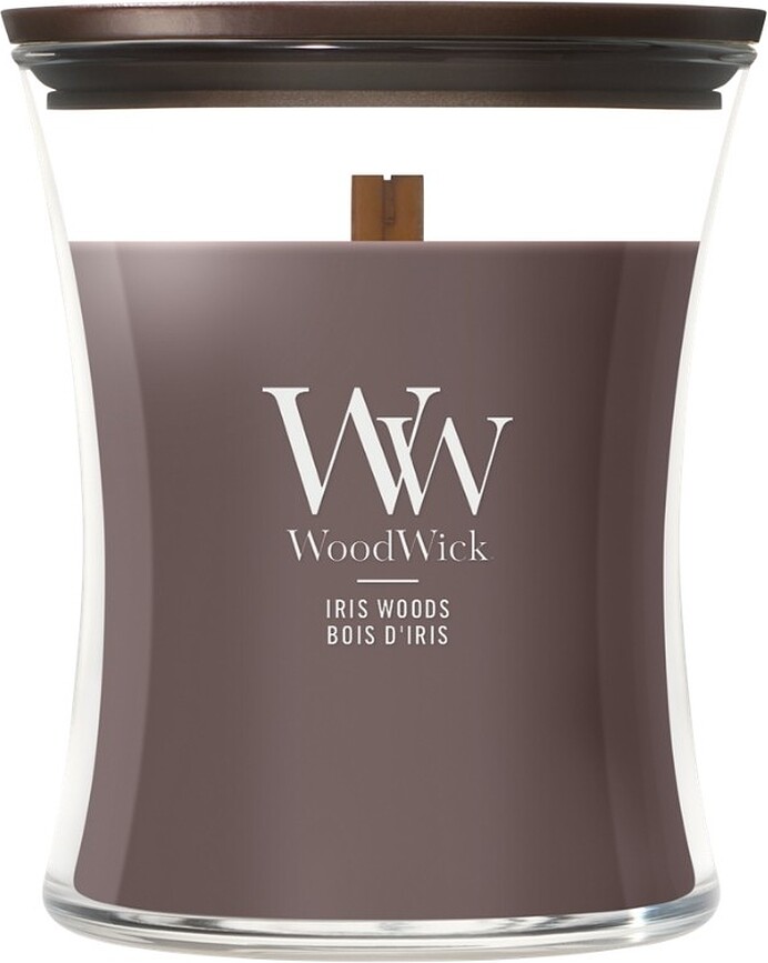 Sveča WoodWick Core Iris Woods