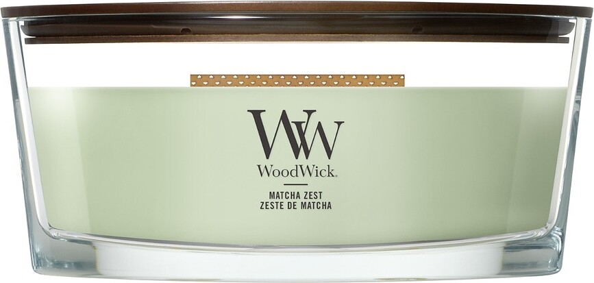 Sveča WoodWick Hearthwick Matcha Zest