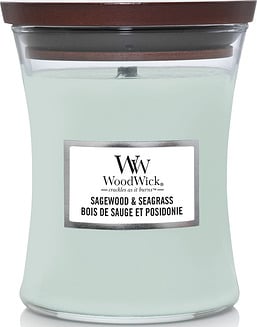 Svece Core WoodWick Sagewood & Seagrass