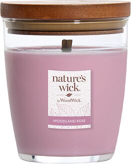 Svece Nature's Wick Woodland Rose