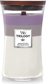 Svece Trilogy WoodWick Amethyst Sky