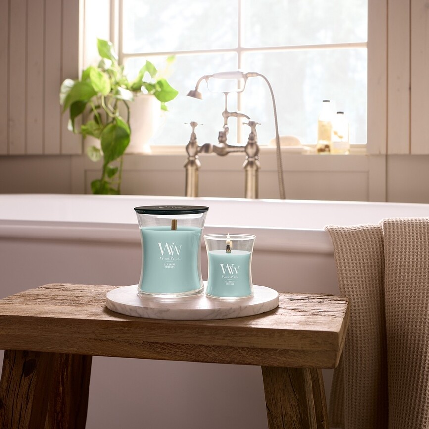 Svece WoodWick Core Sea Spray liela