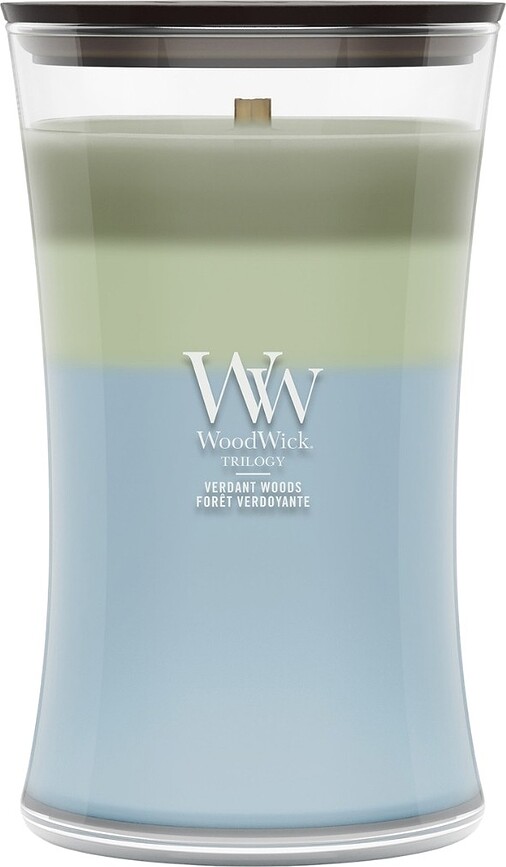 Свічка WoodWick Trilogy Verdant Woods велика