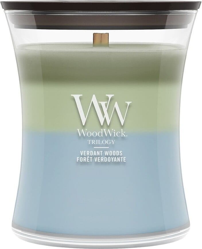 Свічка WoodWick Trilogy Verdant Woods